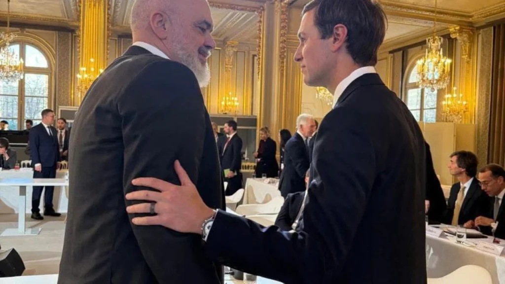 Rama takon Jared Kushner në Paris gjatë samitit me liderët europianë për Ukrainën