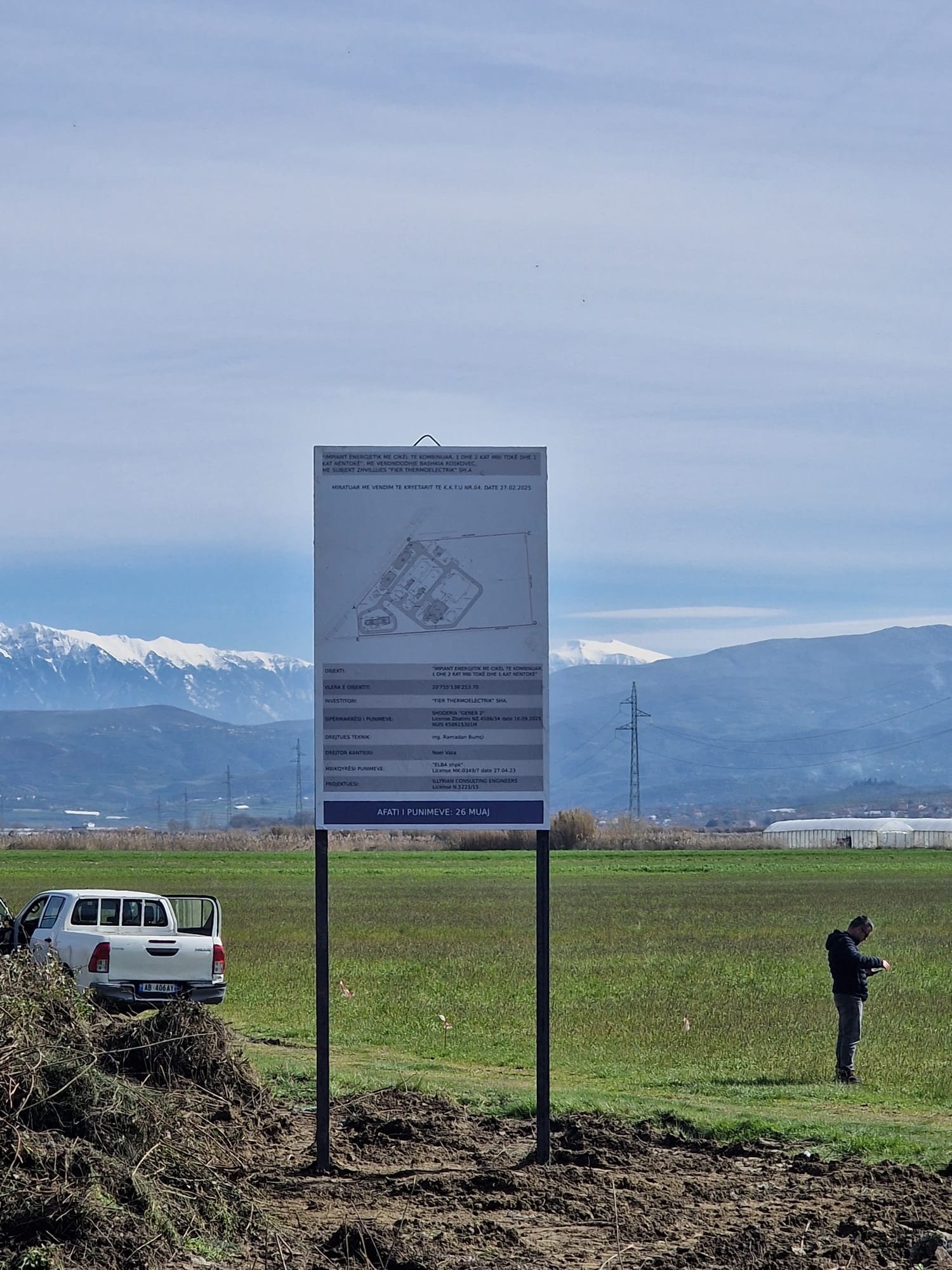 Ashtu siç ishte paralajmëruar, kompania “Gener 2” në bashkëpunim me partnerët e saj ka nisur sot punimet për ndërtimin e TEC-it në Roskovec.