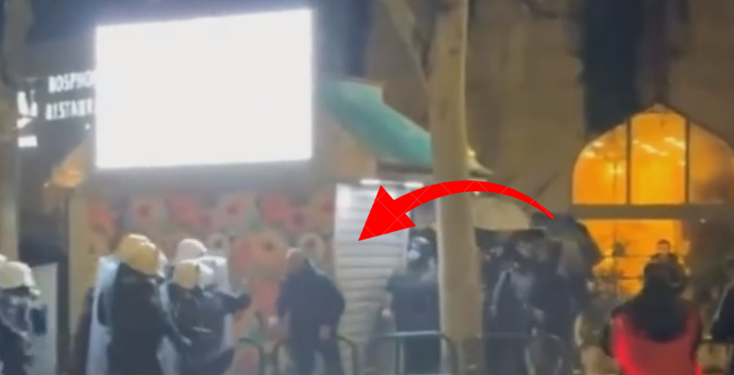 Pamje nga protesta: PD thotë se deputeti Nallbati u godit nga policia, niset për në Spitalin e Traumës