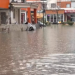 Reshjet e shiut te rene gjatë natës kanë krijuar probleme në qytetin e Lezhës.