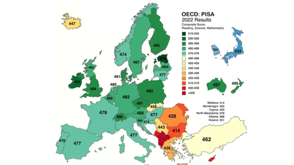Pas rezultateve të dobëta në PISA, do të përditësohen 171 tekste; reforma nis zbatimin në vitin 2026. Pas rezultateve të dobëta në PISA, do të përditësohen 171 tekste; reforma nis zbatimin në vitin 2026.