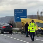 Tre makina përplasen në hyrje të Lezhës, të plagosur dhe trafik i rënduar