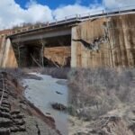 Rrëshqitjet në “Arrat e Gurrës” godasin tre nyje infrastrukturore, jashtë funksionit edhe hekurudha