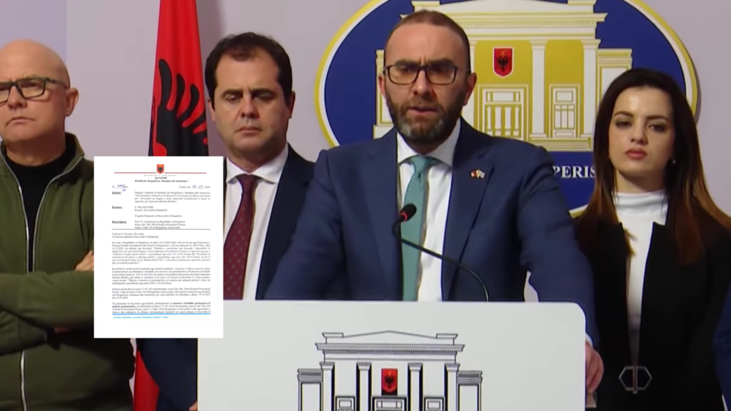 PD dorëzon raportin për arrestimin e Ballukut, paralajmëron protestë nëse Kuvendi refuzon kërkesën e SPAK PD dorëzon raportin për arrestimin e Ballukut, paralajmëron protestë nëse Kuvendi refuzon kërkesën e SPAK