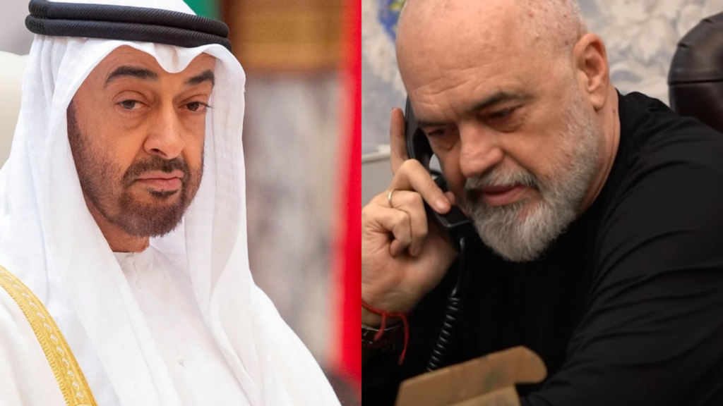 Rama telefonon Presidentin e Emirateve, Shqipëria dënon sulmet ndaj EBA-së Rama telefonon Presidentin e Emirateve, Shqipëria dënon sulmet ndaj EBA-së