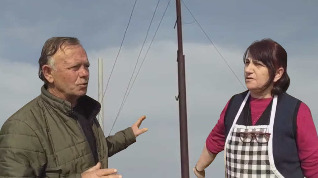 Shtyllat për vota, telat që mungojnë: Banorët e Verbasit jetojnë mes rrezikut nga linja e amortizuar e energjisë
