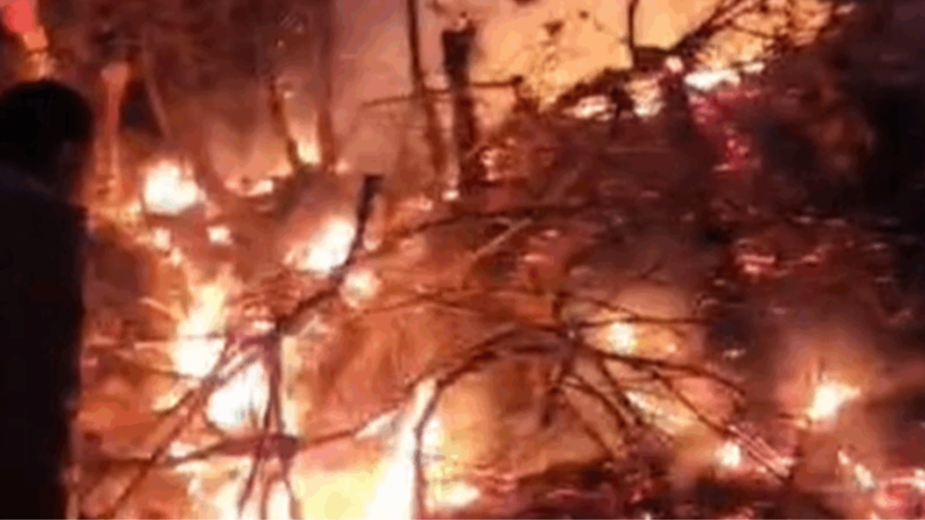 Zjarri përhapet në Somotinë, era vështirëson ndërhyrjen në Pogradec