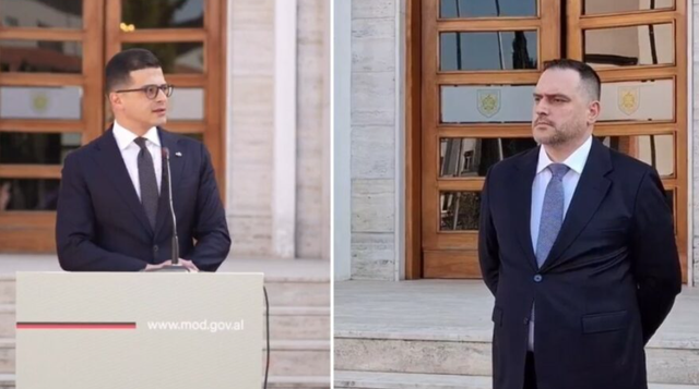 Vengu i dorëzon detyrën Ermal Nufit, prezantohet ministri i ri i Mbrojtjes