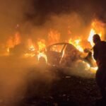 Izraeli sulme mbi Teheran dhe Liban, zjarre dhe automjete të djegura në Bejrut