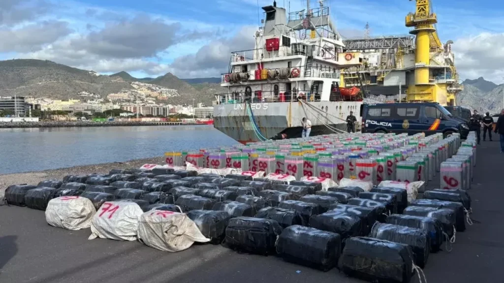Goditje rekord në Spanjë! Sekuestrohen 40 ton kokainë në Oqeanin Atlantik.