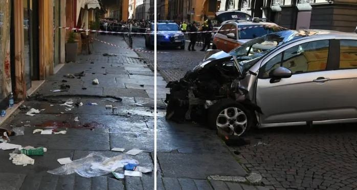 Sulm i frikshëm në Itali! Makina përplas turmën me njerëz, plagosen 10 persona.