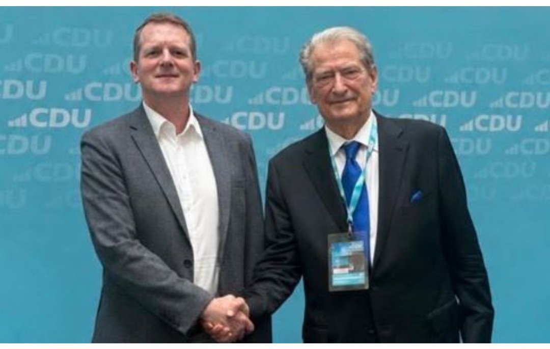 Kreu i PD-së Sali Berisha vizitë “blic” në Berlin, takime në Bundestag