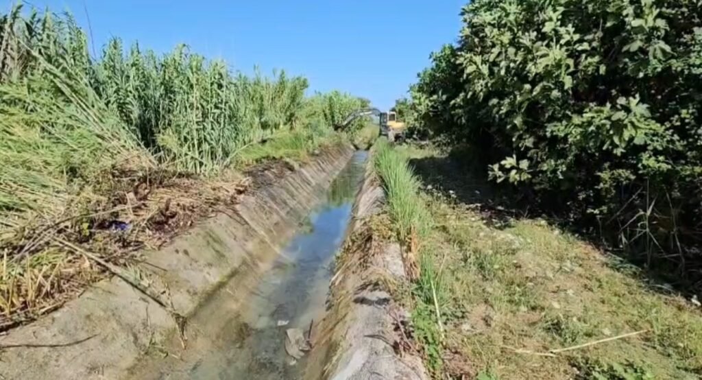 Vijon pastrimi i kanaleve vaditëse e kulluese në Bashkinë Lushnjë.