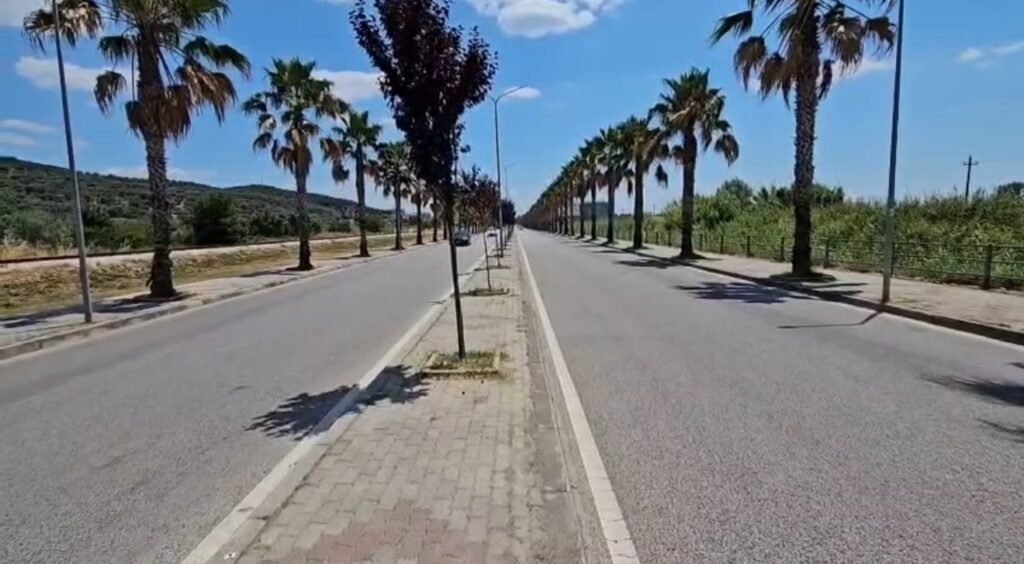 Kanali ujëpërcjellës i mbuluar nga kallamishtet, zbehet panorama në hyrje të qytetit të Lushnjës. Kanali ujëpërcjellës i mbuluar nga kallamishtet, zbehet panorama në hyrje të qytetit të Lushnjës.