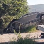 Aksident në hyrjen jugore të Lushnjes