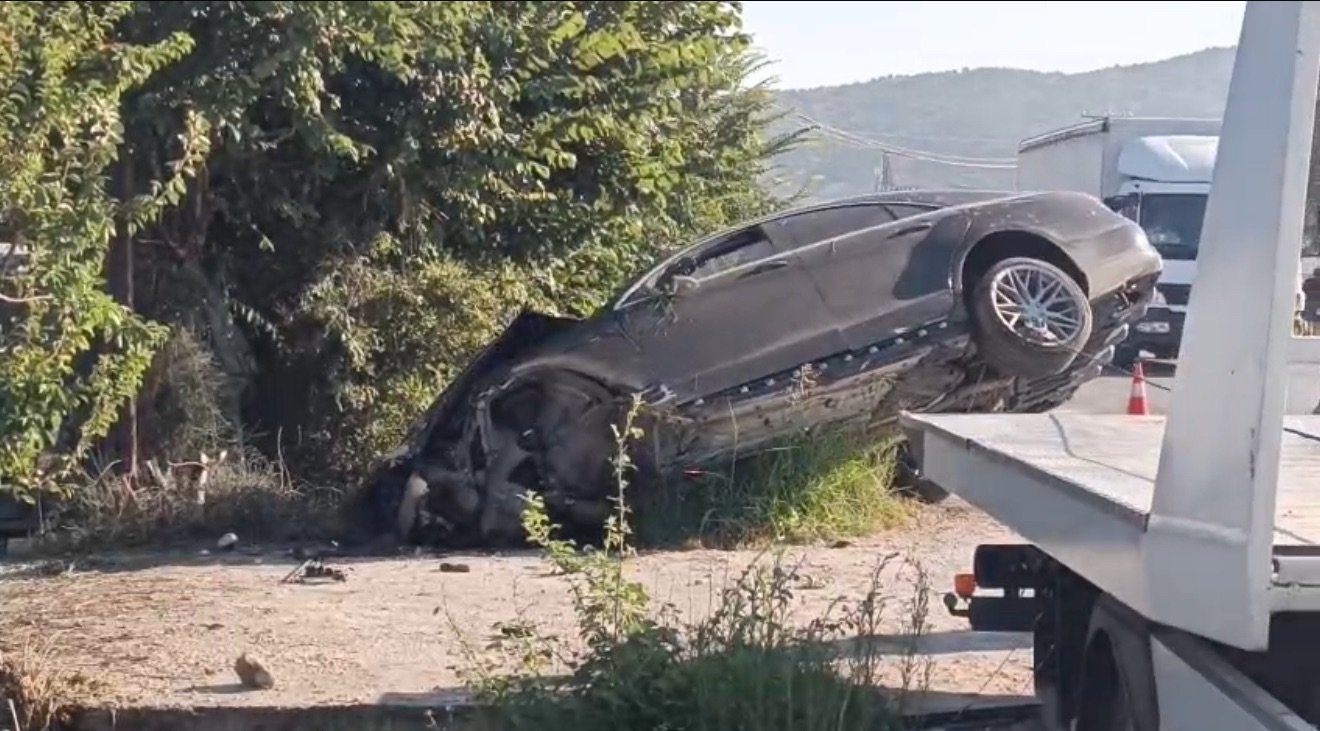 Aksident në hyrjen jugore të Lushnjes
