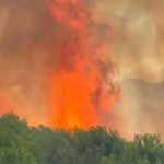 Situata nga zjarri në Rriban të Mallakastrës është përkeqësuar