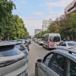 Fluks mjetesh në Lushnjë, Policia në terren për menaxhimin e trafikut veror.
