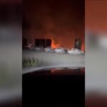 Një zjarr ka rënë mbrëmjen e djeshme në zonën naftëmbajtëse të Marinzës