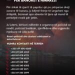 THIRRJE URGJENTE PËR BANORËT E HIMARËS!