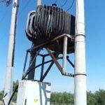 Çlirim,kabulli elektrik i djegur dhe i shtire përtokë rrezikon jeten e banorëve.