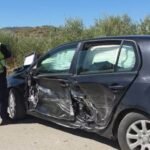Një aksident rrugor është regjistruar në zonën e Krapsit, ku janë përplasur dy automjete.