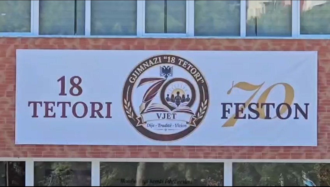 70 VJET HISTORI DHE KRENARI – GJIMNAZI “18 TETORI” NË LUSHNJË.
